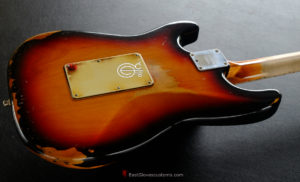 Fender Stratocaster Floyd Rose Classic HSS Sunburst Made in USA Aged Relic (VERY RARE)(SOLD) - Image 7