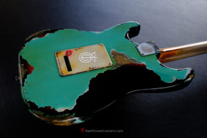 Fender Stratocaster Seafoam Green on Sunburst Heavy Aged Relic (SOLD) - Image 5