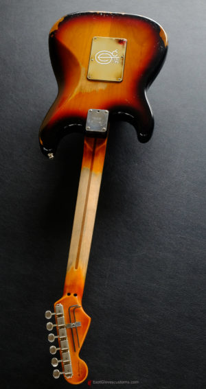 Fender Stratocaster Floyd Rose Classic HSS Sunburst Made in USA Aged Relic (VERY RARE)(SOLD) - Image 10