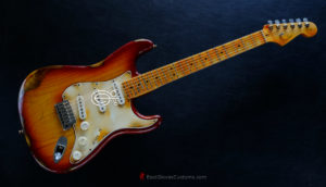 Fender Stratocaster American Sienna Sunburst Maple Made in USA Aged Relic (SOLD) - Image 7