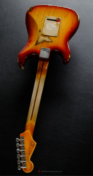 Fender Stratocaster American Sienna Sunburst Maple Made in USA Aged Relic (SOLD) - Image 10