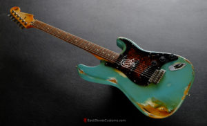 Fender Stratocaster Daphne Blue Heavy Aged Relic (SOLD)