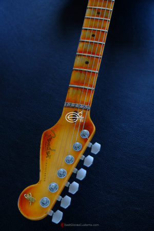 Fender Stratocaster American Plus Folyd Rose Sunburst Maple Heavy Aged Relic (Rare)(SOLD) - Image 12