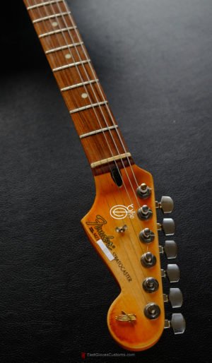 Fender Stratocaster Daphne Blue Heavy Aged Relic (SOLD) - Image 12