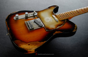 Fender Telecaster Sunburst Left Handed Heavy Aged Relic (SOLD) - Image 8