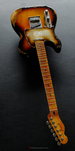 Fender Telecaster Sunburst Left Handed Heavy Aged Relic (SOLD) - Image 10