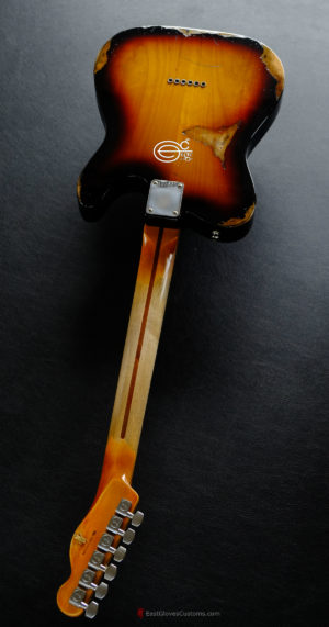 Fender Telecaster Sunburst Left Handed Heavy Aged Relic (SOLD) - Image 11