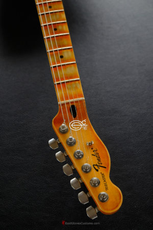 Fender Telecaster Sunburst Left Handed Heavy Aged Relic (SOLD) - Image 12
