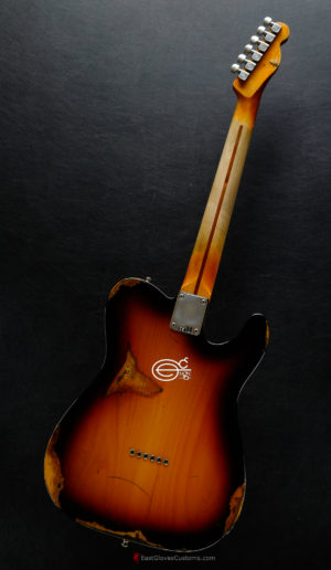 Fender Telecaster Sunburst Left Handed Heavy Aged Relic (SOLD) - Image 5