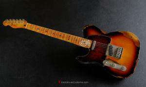 Fender Telecaster Sunburst Left Handed Heavy Aged Relic (SOLD) - Image 6
