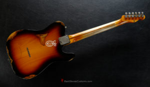 Fender Telecaster Sunburst Left Handed Heavy Aged Relic (SOLD) - Image 7
