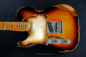 Fender Telecaster Sunburst Left Handed Heavy Aged Relic (SOLD) - Image 16