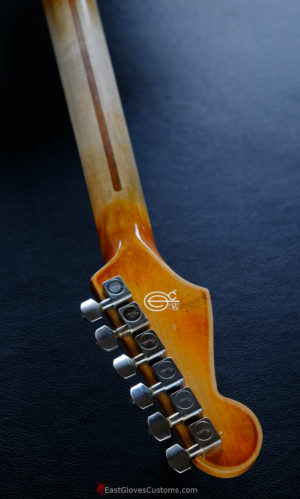 Fender Stratocaster Floyd Rose Black/Blue Inspired by Joe Strummer Aged Heavy Relic (RARE)(SOLD) - Image 16