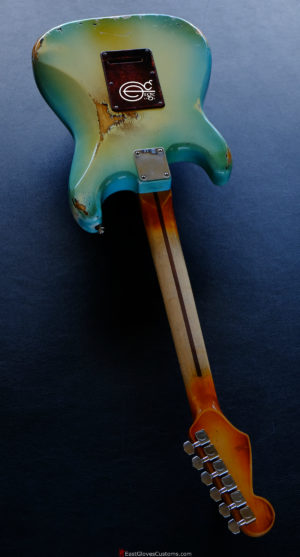 Fender Stratocaster Blue Sky Burst Aged Heavy Relic (RARE) (SOLD) - Image 19