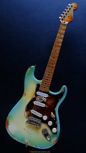 Fender Stratocaster Blue Sky Burst Aged Heavy Relic (RARE) (SOLD) - Image 16