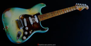 Fender Stratocaster Blue Sky Burst Aged Heavy Relic (RARE) (SOLD) - Image 14