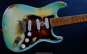 Fender Stratocaster Blue Sky Burst Aged Heavy Relic (RARE) (SOLD) - Image 13