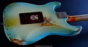 Fender Stratocaster Blue Sky Burst Aged Heavy Relic (RARE) (SOLD) - Image 8