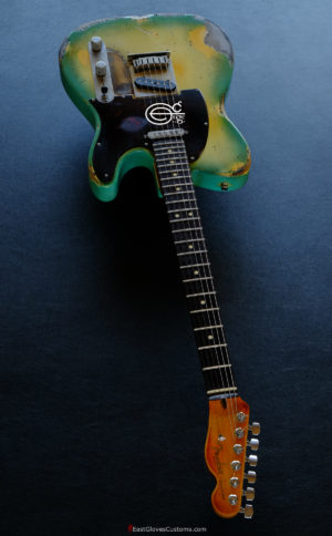 Fender Telecaster American Blue Sky Burst Made in USA Aged Heavy Relic Rare (SOLD) - Image 13