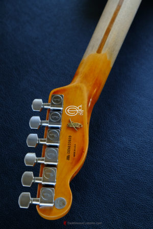 Fender Telecaster American Deluxe 60th Anniversary Series White over Sunburst Aged Heavy Relic Rare (SOLD) - Image 14