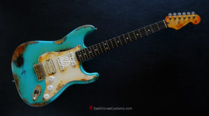 Fender Stratocaster HSS Seafoam Green Heavy Aged Relic (SOLD) - Image 16
