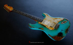 Fender Stratocaster HSS Seafoam Green Heavy Aged Relic (SOLD) - Image 2
