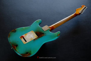 Fender Stratocaster HSS Seafoam Green Heavy Aged Relic (SOLD) - Image 3