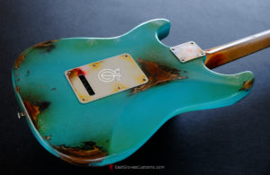 Fender Stratocaster HSS Seafoam Green Heavy Aged Relic (SOLD) - Image 7