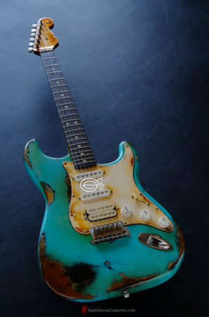 Fender Stratocaster HSS Seafoam Green Heavy Aged Relic (SOLD) - Image 5
