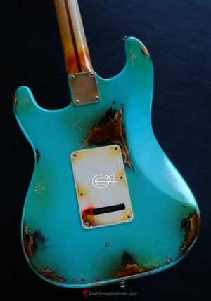 Fender Stratocaster HSS Seafoam Green Heavy Aged Relic (SOLD) - Image 9