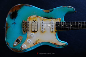 Fender Stratocaster HSS Seafoam Green Heavy Aged Relic (SOLD) - Image 10