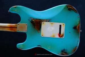 Fender Stratocaster HSS Seafoam Green Heavy Aged Relic (SOLD) - Image 11