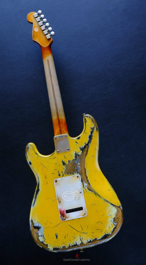 Fender Stratocaster 50th Anniversary Yellow Heavy Aged Relic (RARE)(SOLD) - Image 15