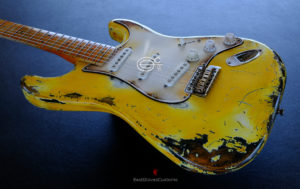 Fender Stratocaster 50th Anniversary Yellow Heavy Aged Relic (RARE)(SOLD) - Image 8
