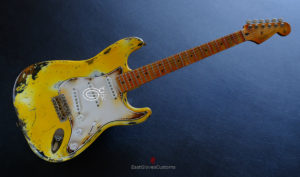 Fender Stratocaster 50th Anniversary Yellow Heavy Aged Relic (RARE)(SOLD) - Image 16