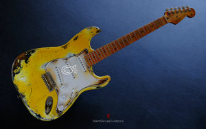 Fender Stratocaster 50th Anniversary Yellow Heavy Aged Relic (RARE)(SOLD) - Image 17