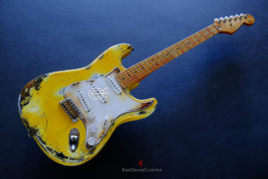 Fender Stratocaster 50th Anniversary Yellow Heavy Aged Relic (RARE)(SOLD) - Image 18