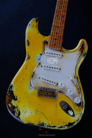 Fender Stratocaster 50th Anniversary Yellow Heavy Aged Relic (RARE)(SOLD) - Image 10
