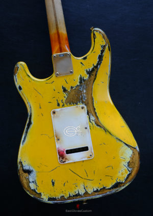 Fender Stratocaster 50th Anniversary Yellow Heavy Aged Relic (RARE)(SOLD) - Image 11