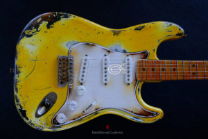 Fender Stratocaster 50th Anniversary Yellow Heavy Aged Relic (RARE)(SOLD) - Image 12