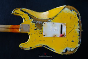 Fender Stratocaster 50th Anniversary Yellow Heavy Aged Relic (RARE)(SOLD) - Image 13