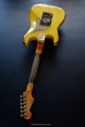 Fender Stratocaster HSS TV Yellow Heavy Aged Relic (SOLD) - Image 16
