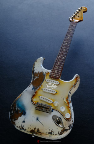 Fender Stratocaster Olympic White Heavy Aged Relic (SOLD) - Image 2
