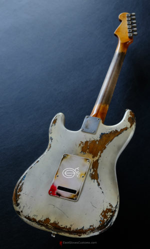 Fender Stratocaster Olympic White Heavy Aged Relic (SOLD) - Image 4