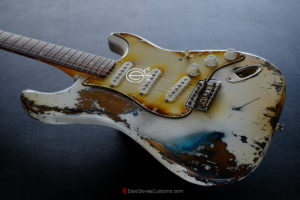 Fender Stratocaster Olympic White Heavy Aged Relic (SOLD) - Image 5