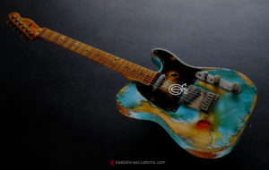 Fender Telecaster Daphne Blue Heavy Aged Relic (SOLD) - Image 8