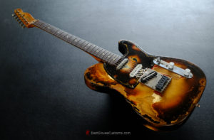 Fender Telecaster Nashville Deluxe Series Copper Gold with Gold Leaf ONE-OF-A-KIND Heavy Aged Relic (SOLD)