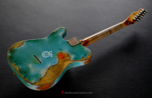 Fender Telecaster Daphne Blue Heavy Aged Relic (SOLD) - Image 9