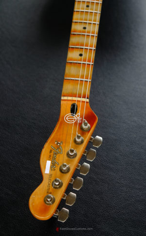 Fender Telecaster Daphne Blue Heavy Aged Relic (SOLD) - Image 12