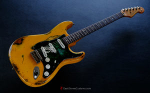 Fender Stratocaster Yellow Heavy Aged Relic (SOLD) - Image 13